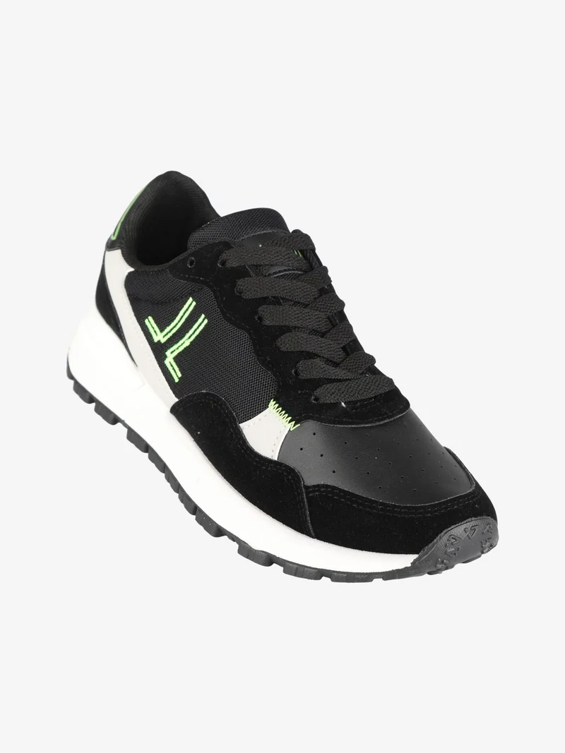 Sneakers basse sportive da uomo - nero