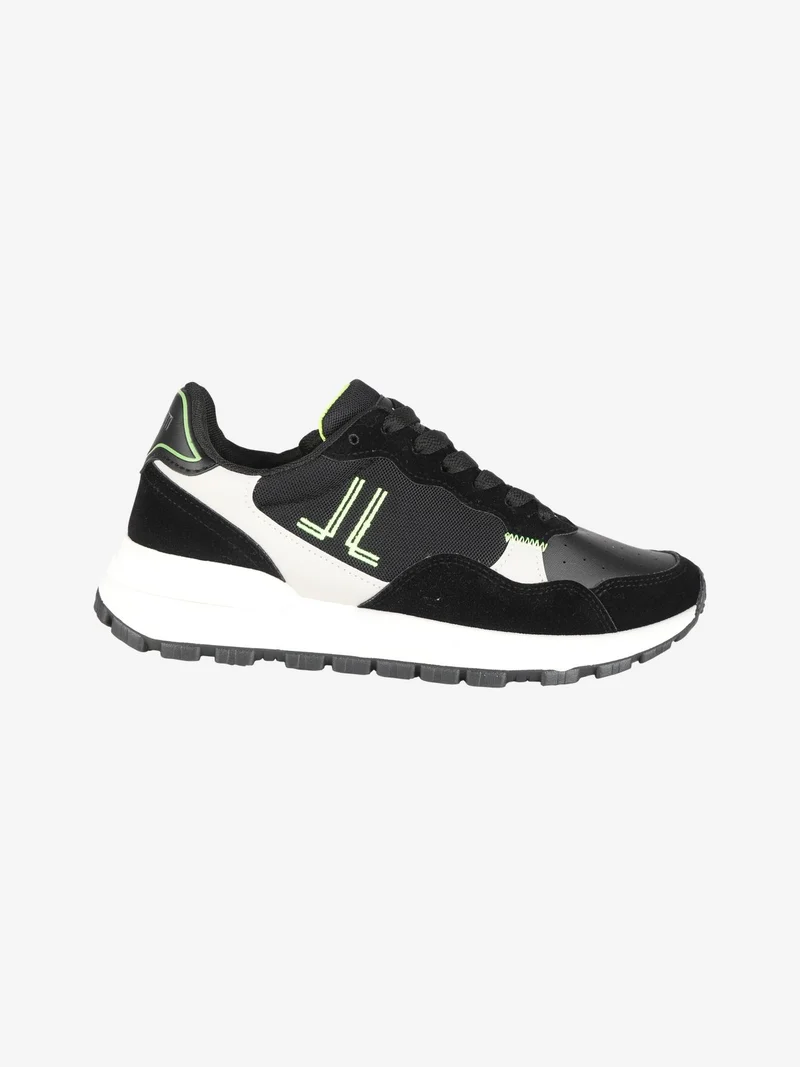 Sneakers basse sportive da uomo - nero