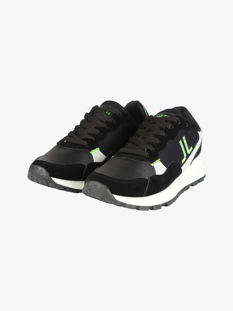 Sneakers basse sportive da uomo - nero