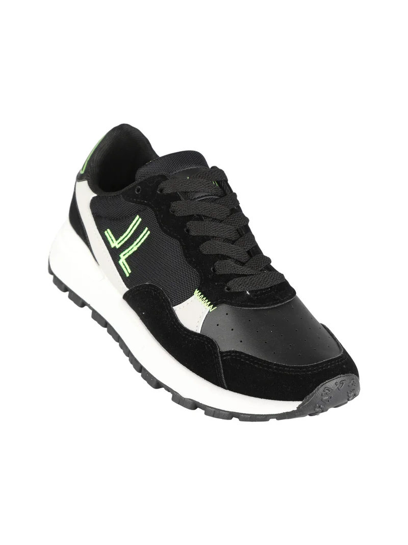 Sneakers basse sportive da uomo - nero
