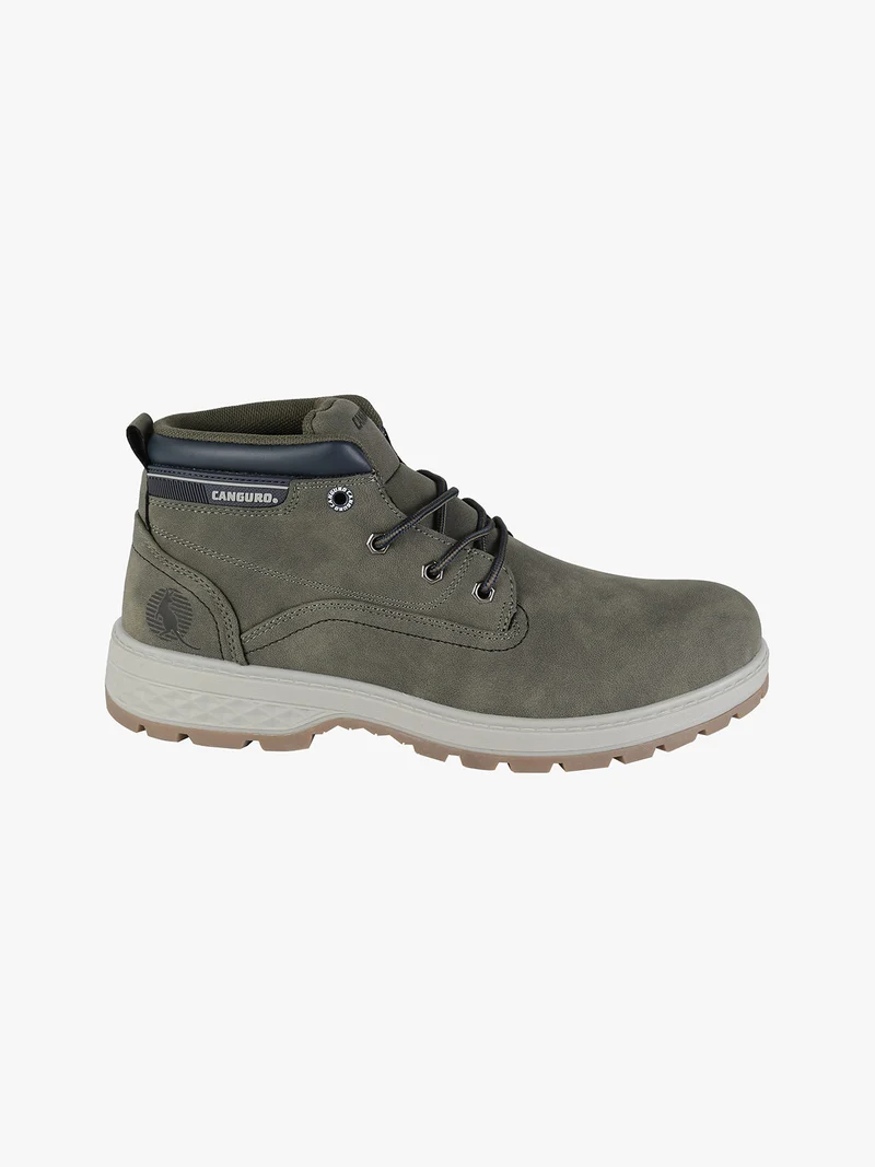 Polacchini stringati da uomo - militare
