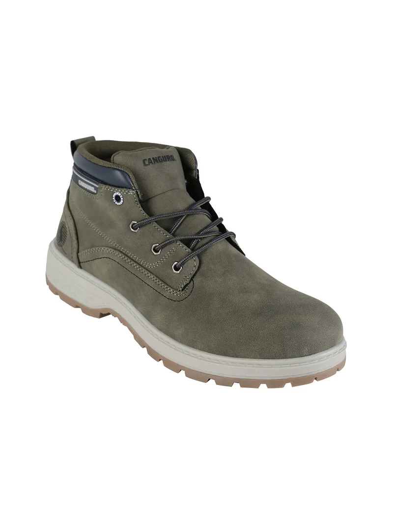 Polacchini stringati da uomo - militare