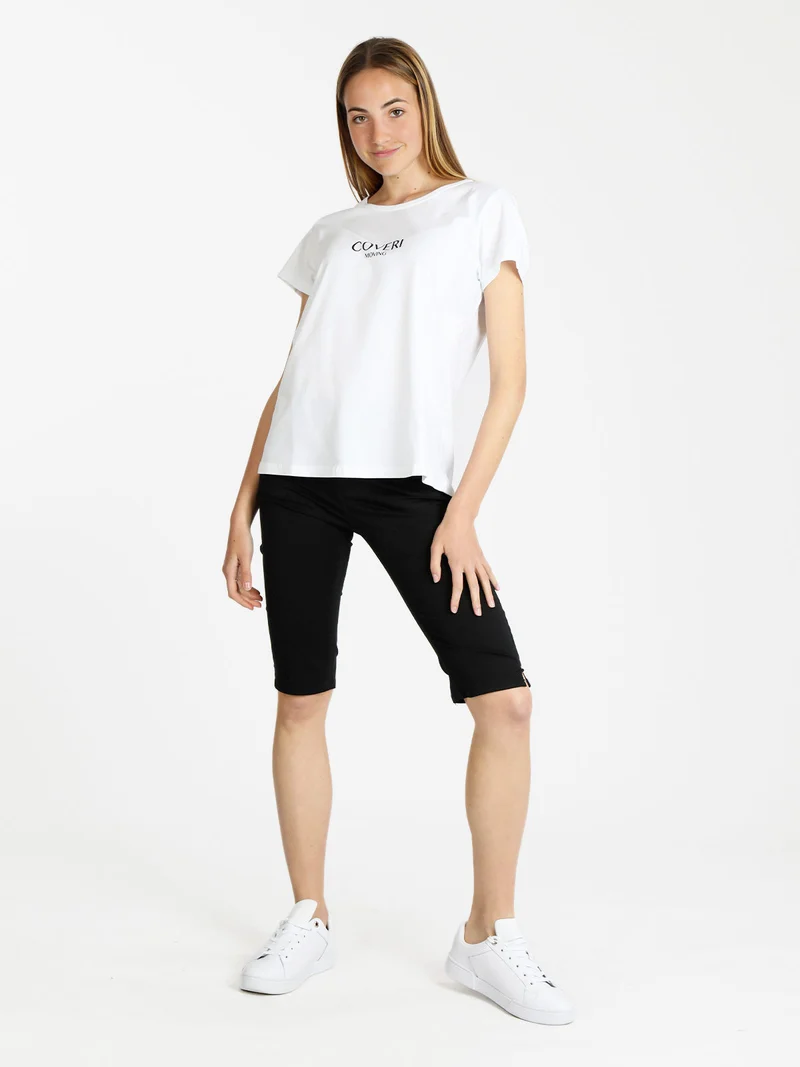 Pinocchietti in cotone donna - nero