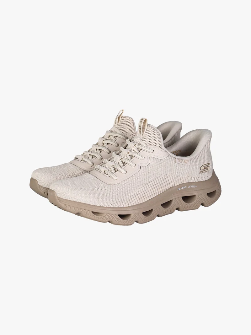 BOBS ARC WAVES Sneakers donna glide-step - naturale