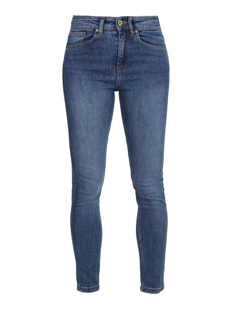 Jeans donna slim fit a vita alta - jeans