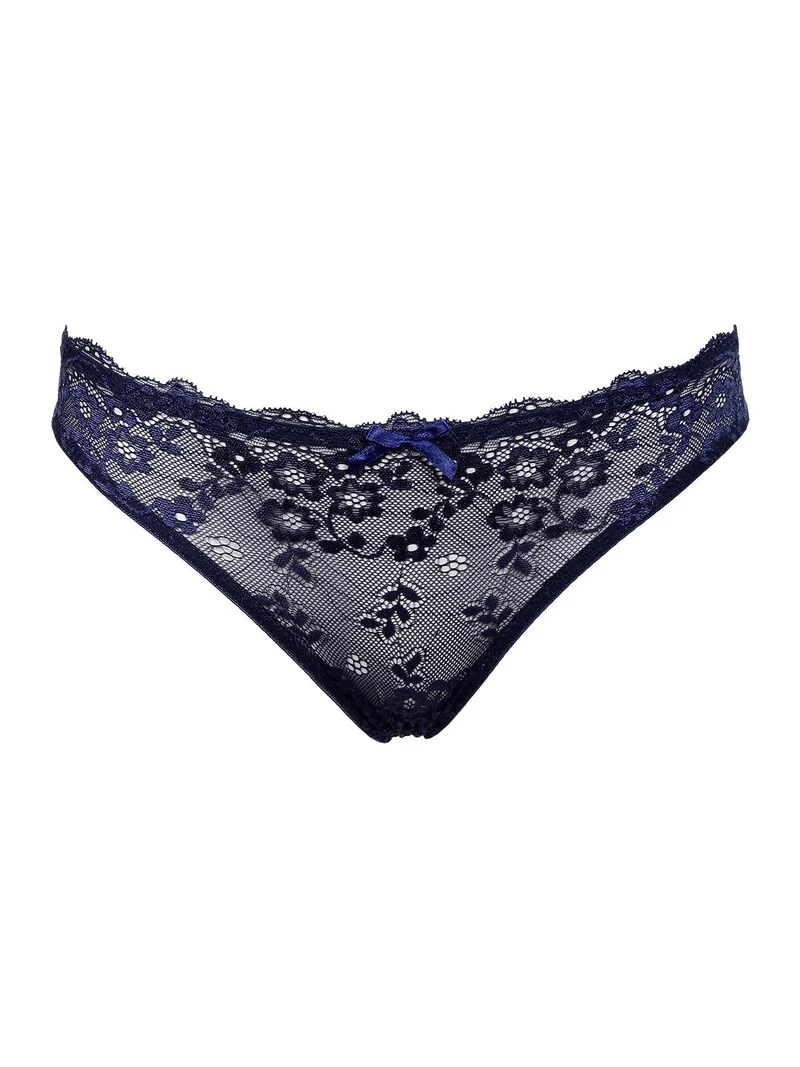 Brasiliana in pizzo modello SIRIO - blu