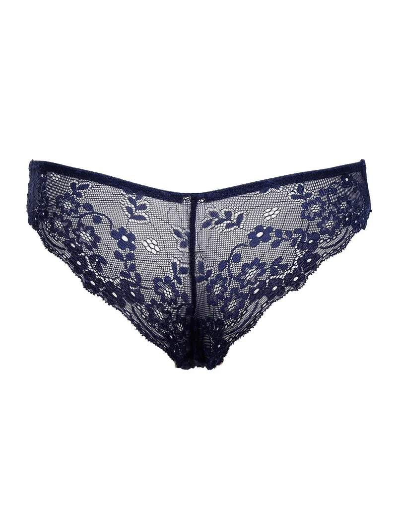Brasiliana in pizzo modello SIRIO - blu