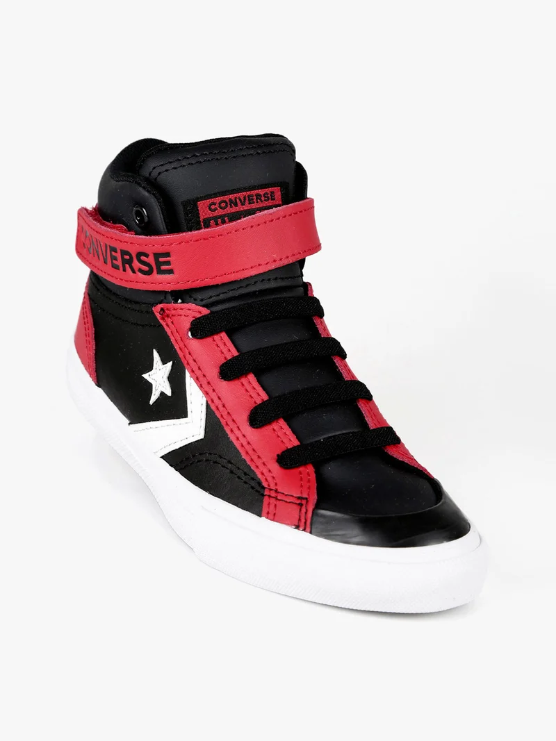 PRO BLAZE Sneakers in pelle alte bicolor da bambino - nero