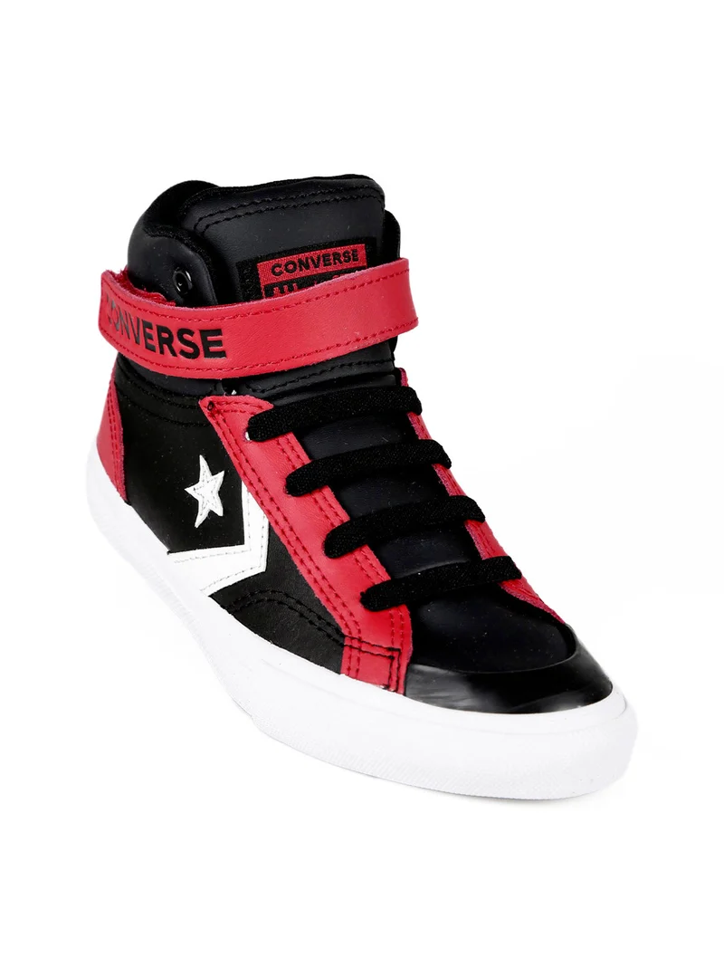 PRO BLAZE Sneakers in pelle alte bicolor da bambino - nero
