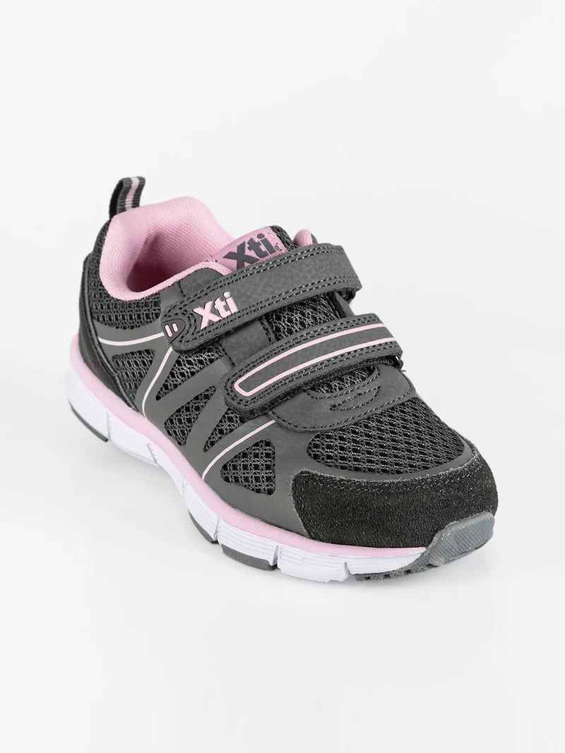 Scarpe da bambina con strappi - grigio