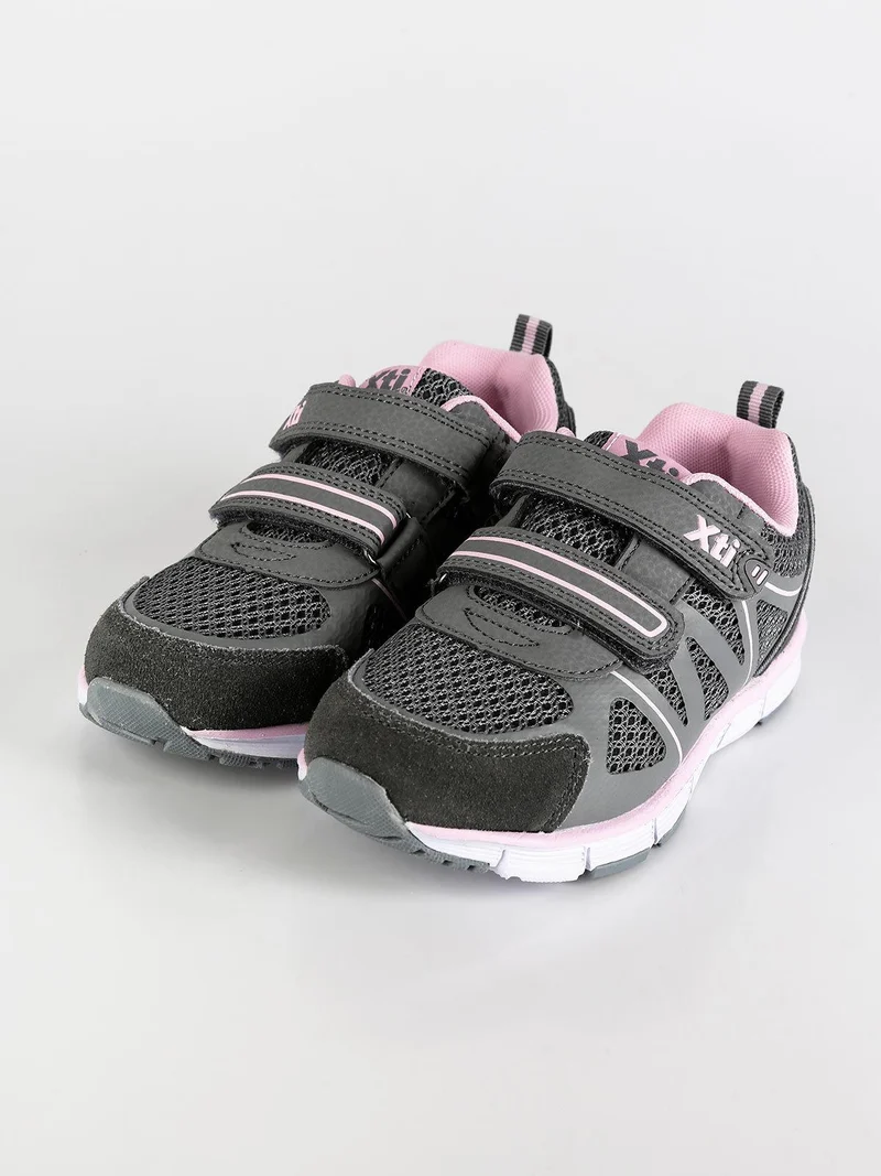 Scarpe da bambina con strappi - grigio