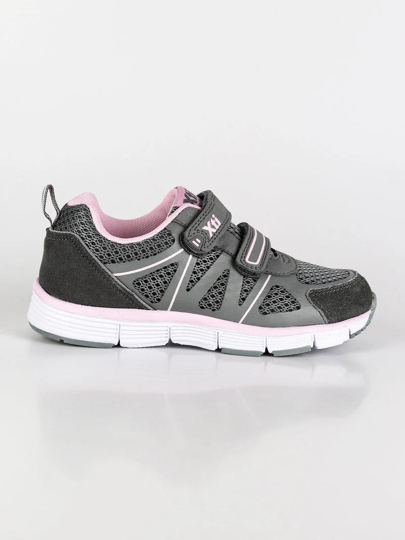 Scarpe da bambina con strappi - grigio