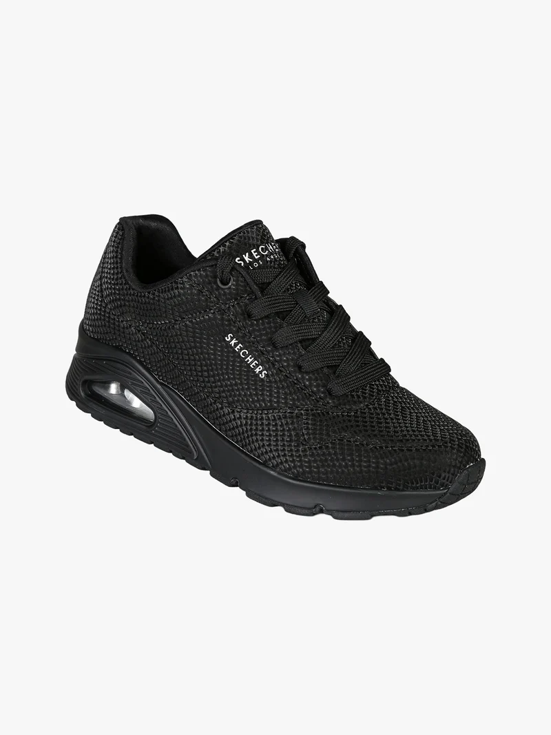 SHINY SCALE Sneakers sportive donna con air - nero