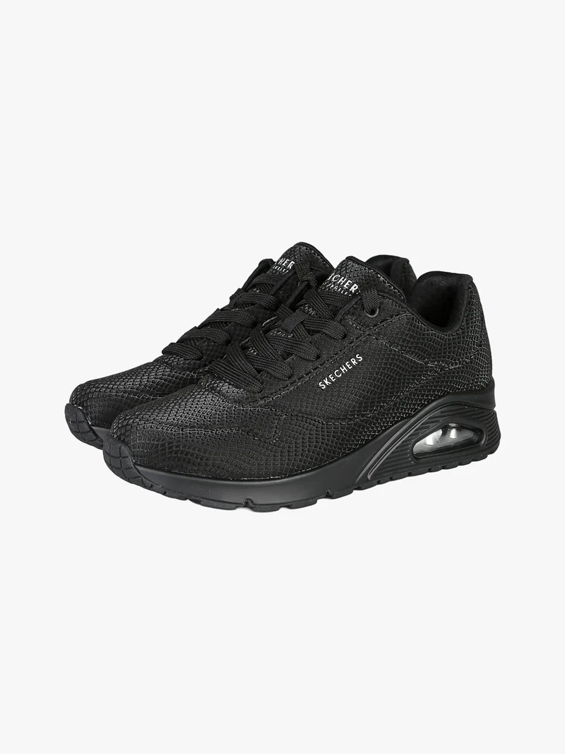 SHINY SCALE Sneakers sportive donna con air - nero