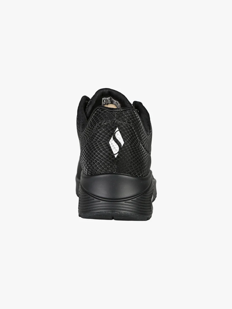SHINY SCALE Sneakers sportive donna con air - nero