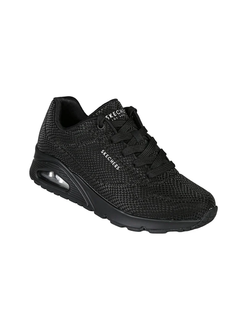 SHINY SCALE Sneakers sportive donna con air - nero