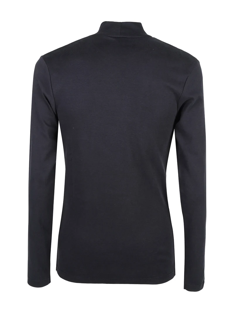 Maglia lupetto da uomo - blu scuro