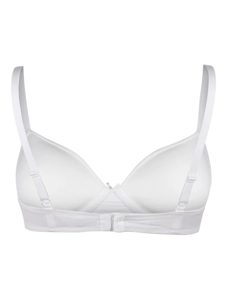 Reggiseno push up con coppe graduate 1456 - bianco