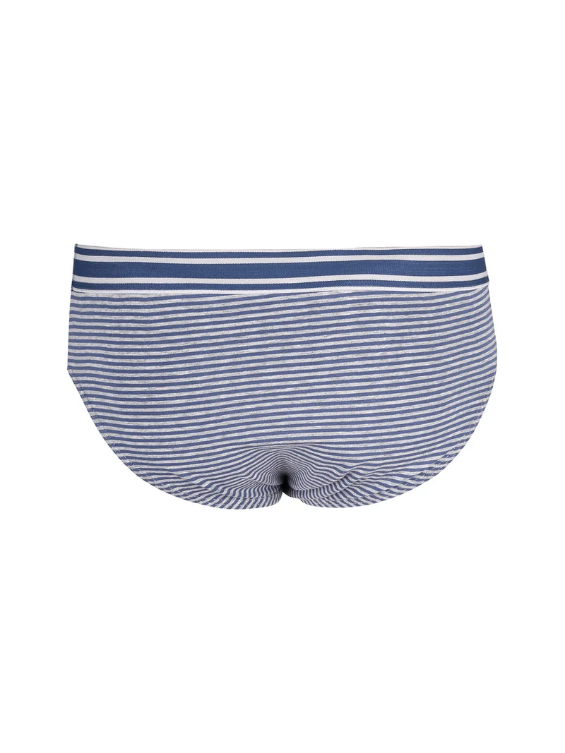 Slip da uomo in cotone elasticizzato - blu