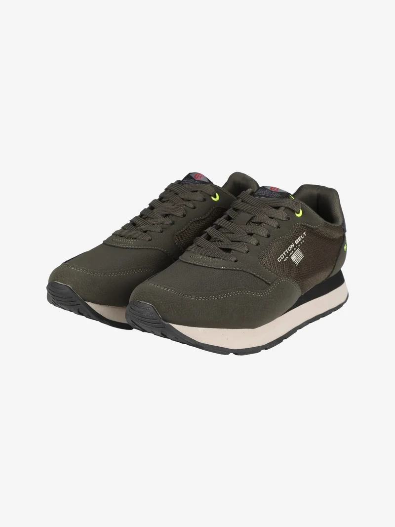 Sneakers basse sportive da uomo - grigio scuro