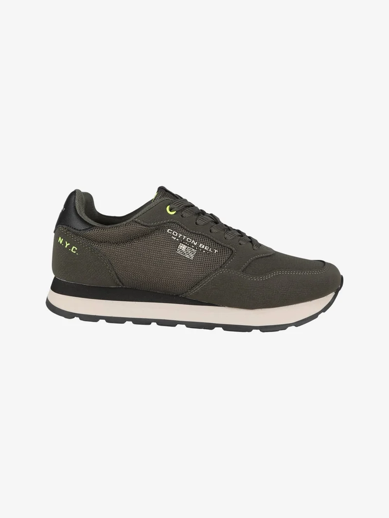 Sneakers basse sportive da uomo - grigio scuro