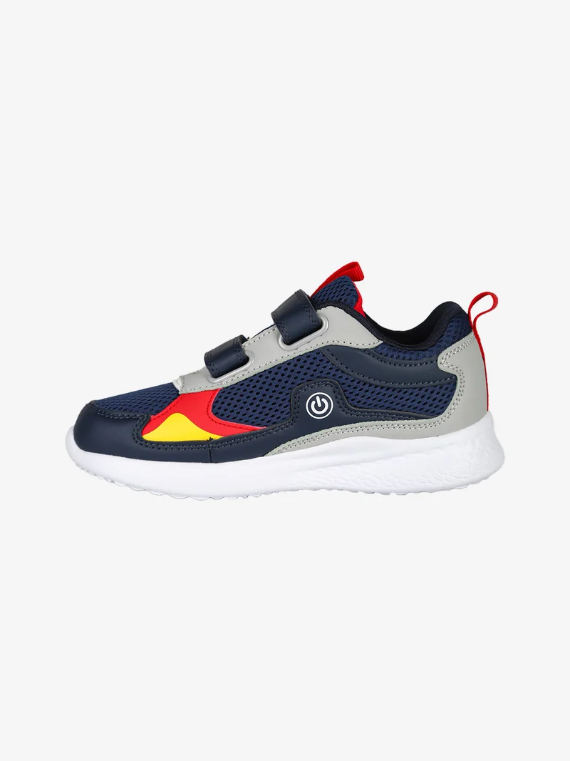 Sneakers da bambino con luci e strappi - multicolore