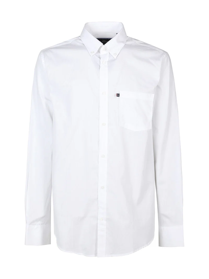 Camicia da uomo a maniche lunghe regular fit - bianco