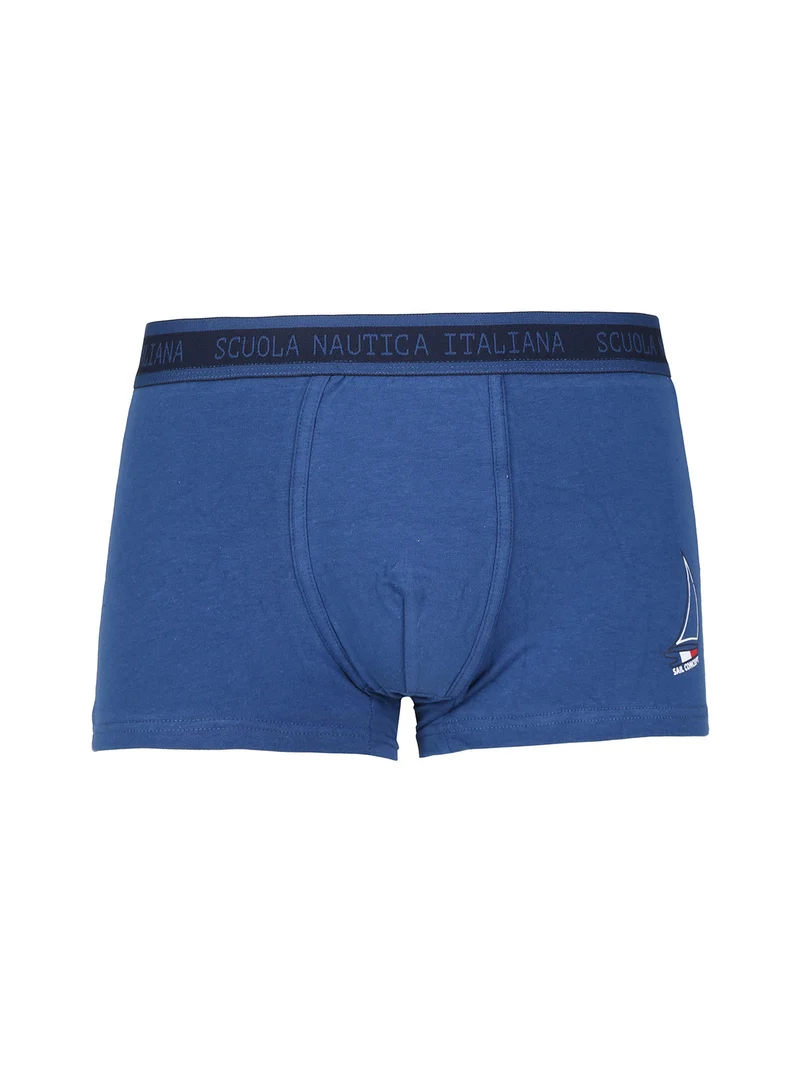 Boxer da uomo tinta unita - blu
