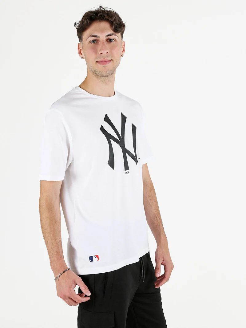 T-shirt uomo con logo - bianco
