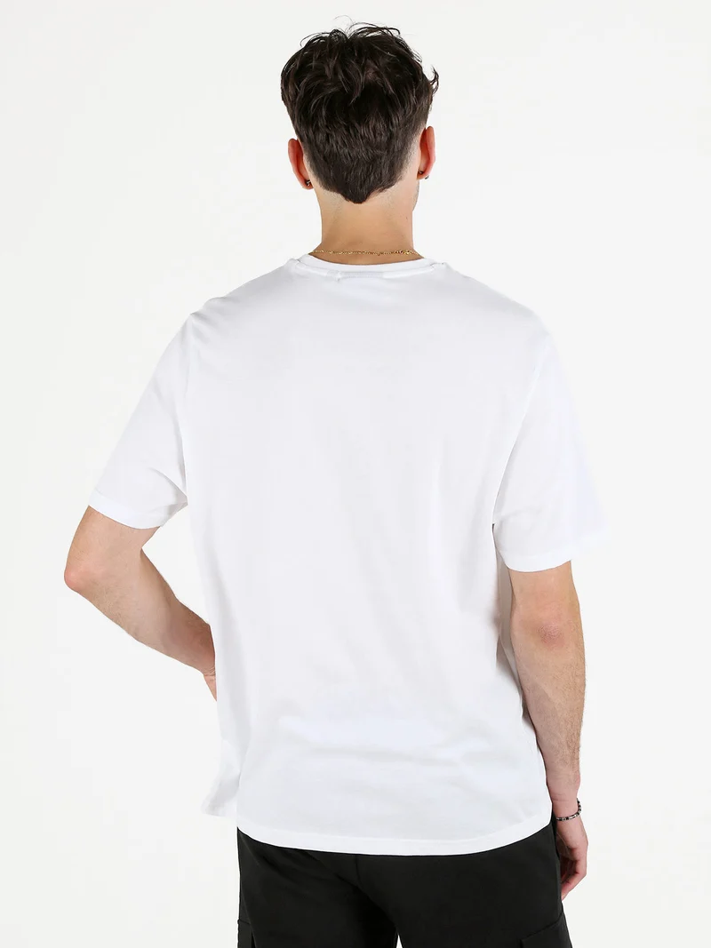 T-shirt uomo con logo - bianco