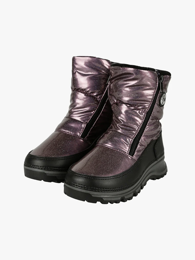 Stivali doposci glitter da bambina - viola