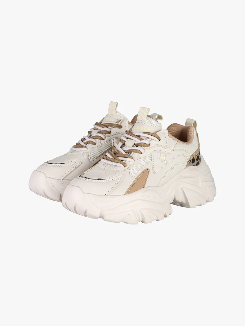 CHUNKY MEGAN Sneakers donna con suola alta - multicolore