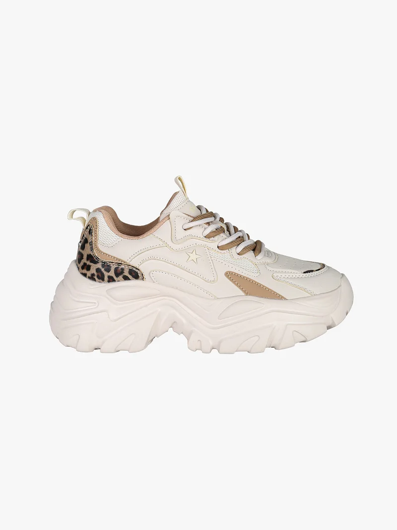CHUNKY MEGAN Sneakers donna con suola alta - multicolore
