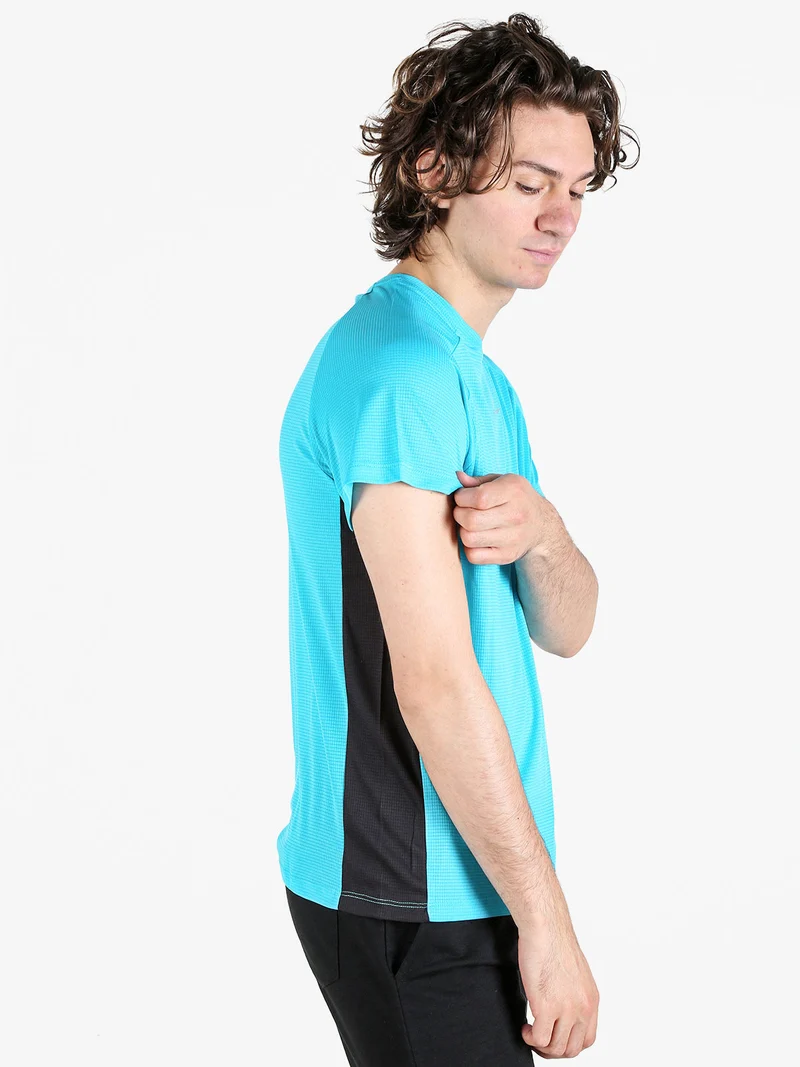 T-shirt sportiva da uomo traspirante - turchese