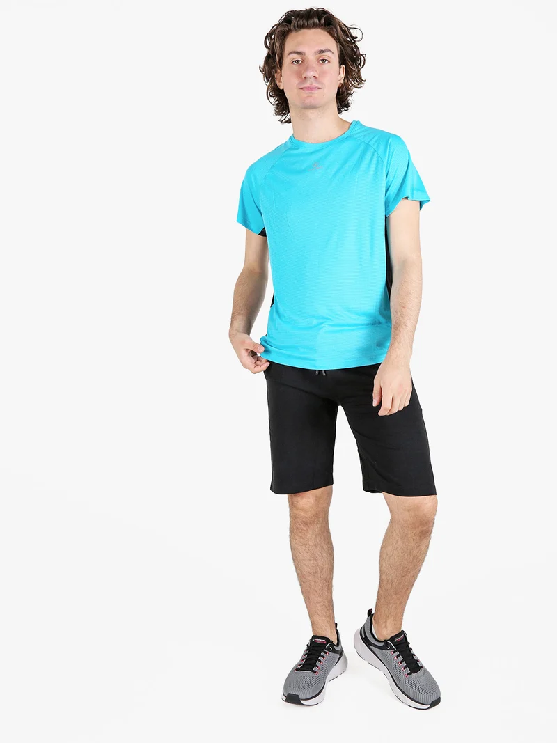 T-shirt sportiva da uomo traspirante - turchese