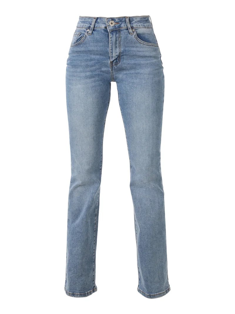 Jeans donna flare a vita alta - jeans