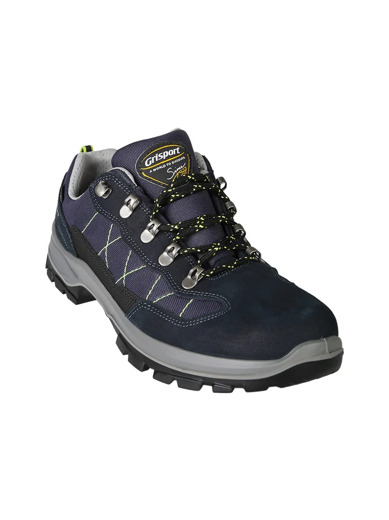 Scarpe stringate da uomo in pelle scamosciata - blu scuro