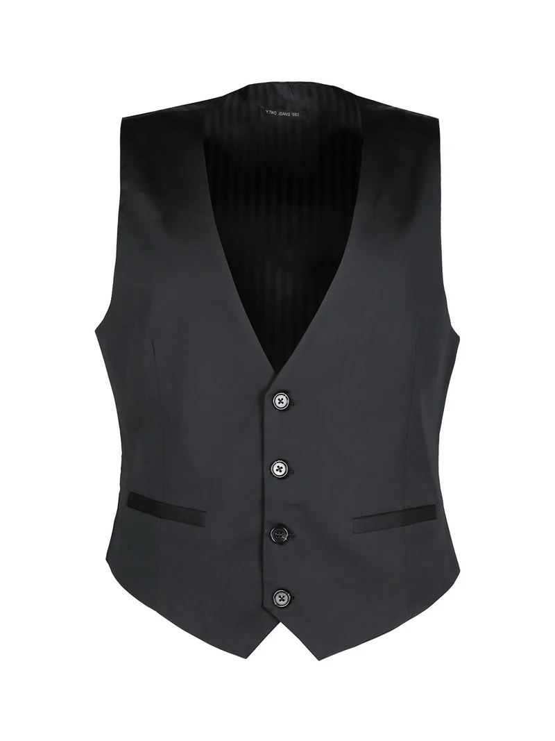 Gilet elegante da uomo - nero