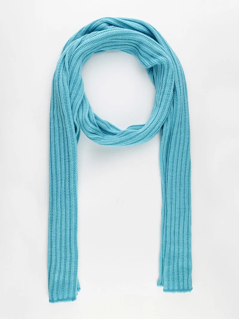 Sciarpa in maglia - blu