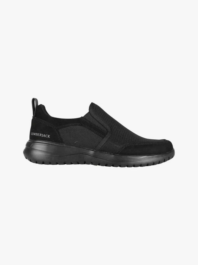 LEE Scarpe slip on uomo in tessuto - nero