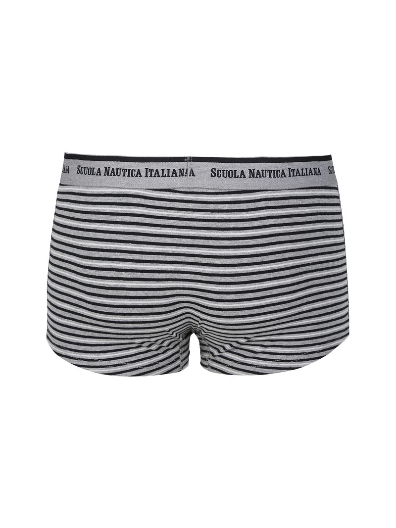 Boxer da uomo rigati - grigio