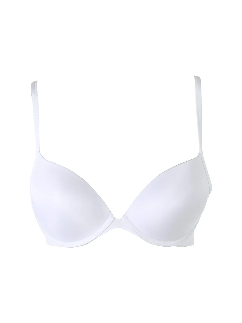 FANTASTIC Reggiseno push-up con coppe graduate e ferretto COPPA B - bianco
