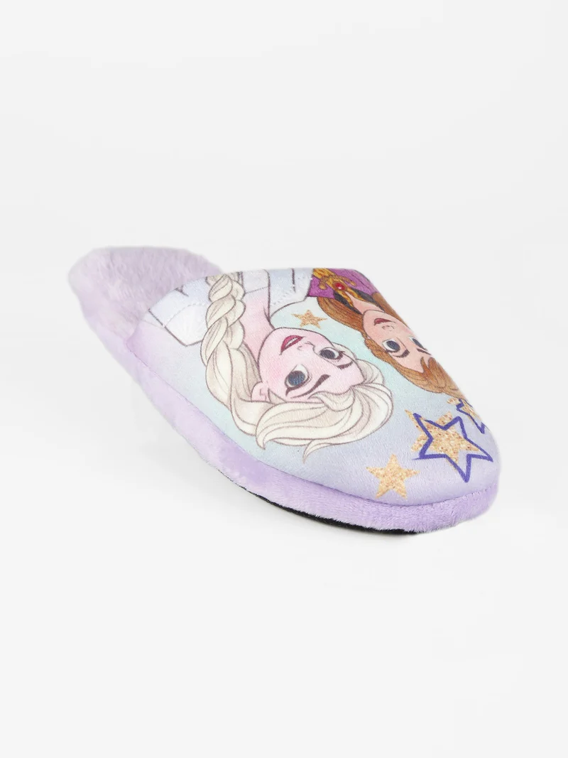 Pantofole da bambina di Frozen - lilla