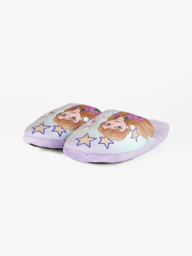 Pantofole da bambina di Frozen - lilla