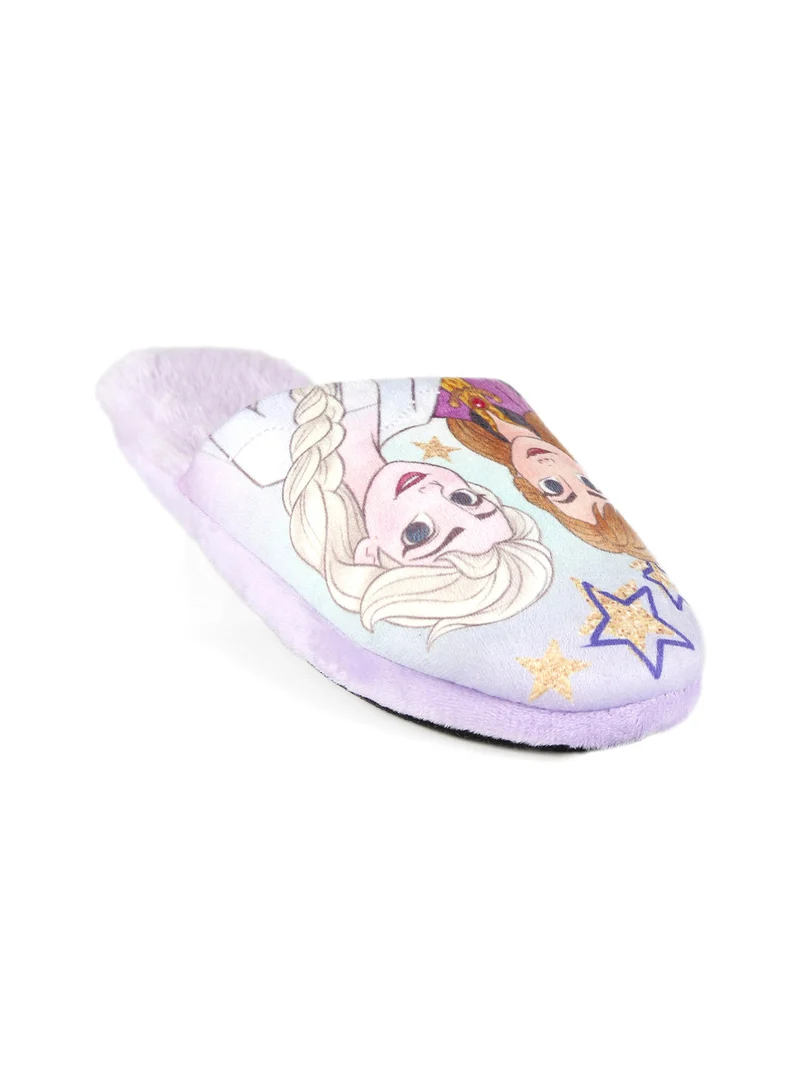 Pantofole da bambina di Frozen - lilla