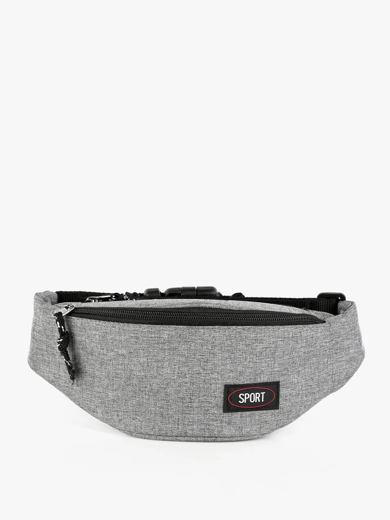 Marsupio in tessuto - grigio