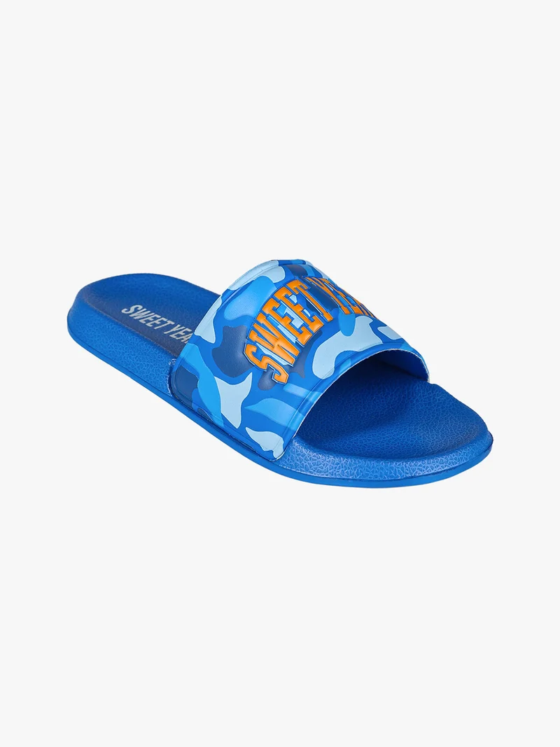 Ciabatte da bambino in gomma - blu