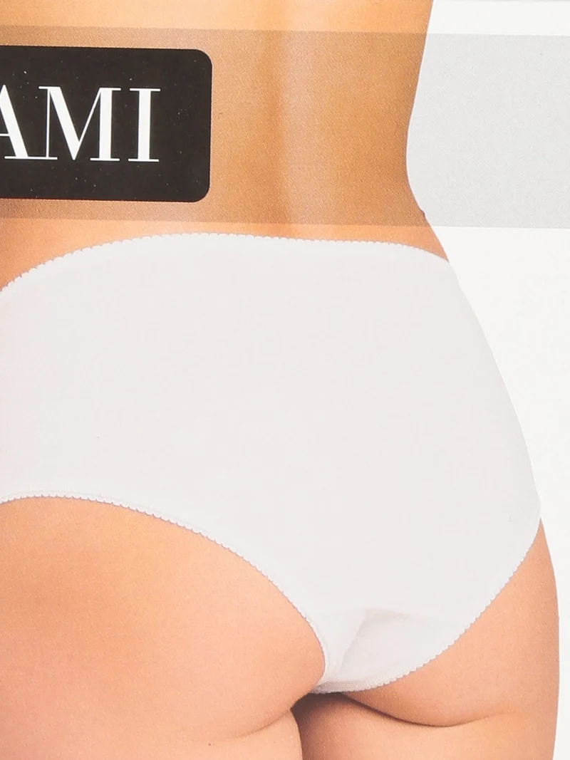 Culotte donna con pizzo - bianco