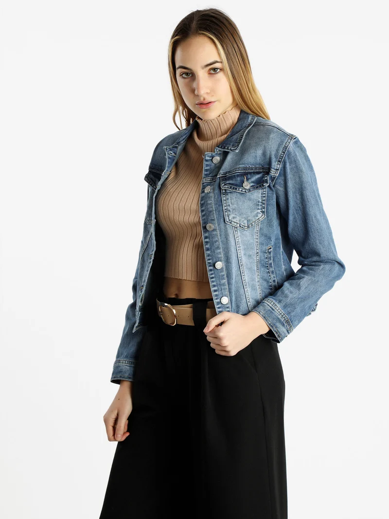 Giacca denim da donna - jeans