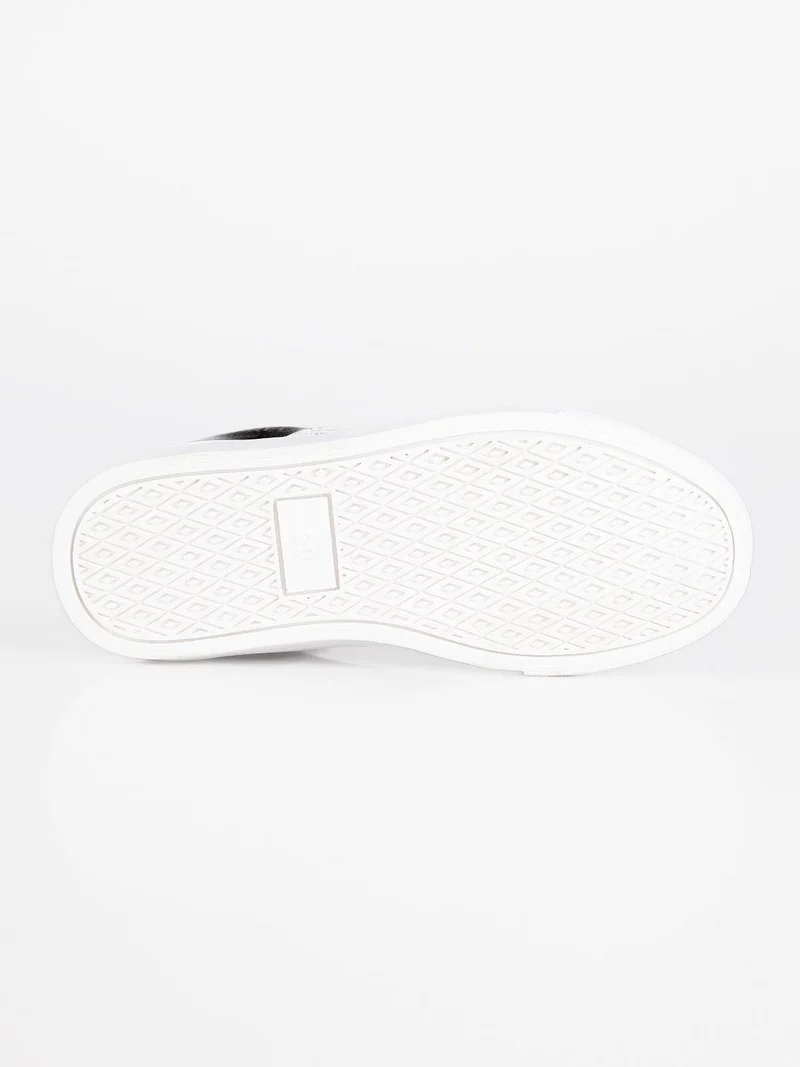 Sneakers basse stringate - nero